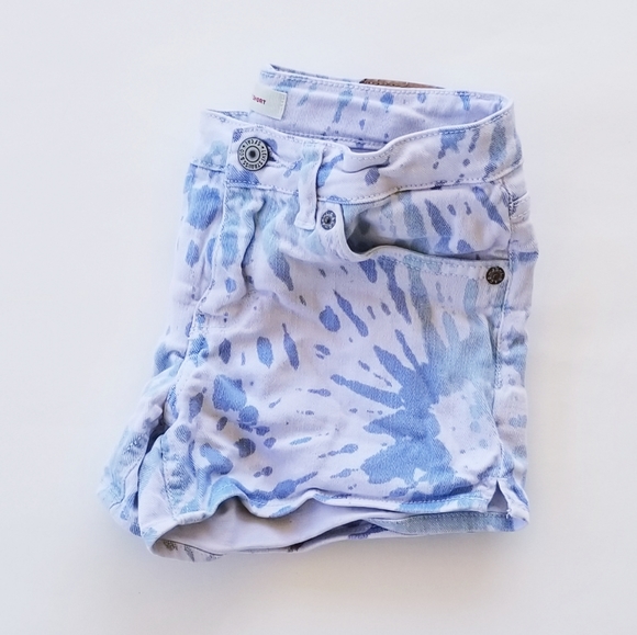 Levi's Tie Dye Shorts Size 10 Regular - Picture 8 of 11